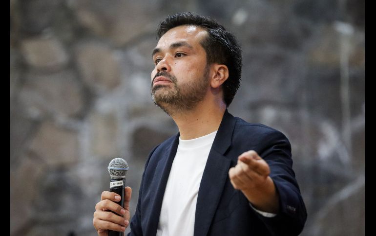 El candidato destacó el acuerdo alcanzado entre el rector de la UdeG y el gobernador para garantizar un presupuesto constitucional para la Universidad de Guadalajara. EL INFORMADOR / H. Figueroa