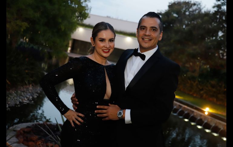 Rocío Álvarez y Lauro Cisneros. GENTE BIEN JALISCO/ Claudio Jimeno