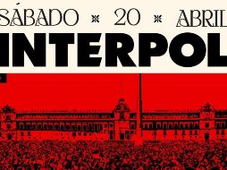 De acuerdo con la Secretaría de Cultura de la Ciudad de México, el concierto de Interpol comenzará a las 19 horas el próximo sábado 20 de abril. ESPECIAL/ X/@CulturaCiudadMx..