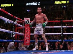 El campeón mundial mexicano Saúl 