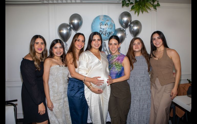 María Carrillo, Karen Chacón, María José Ferreiro, Lilia Reyes, Fernanda Aparicio, Alana Ovalles y Ana Rocío Reyes. GENTE BIEN JALISCO/ Antonio Rodríguez