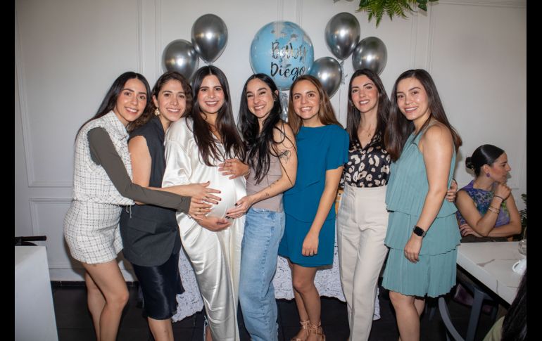 Estefi Sánchez, Marcela Linares, Lilia Reyes, Lili Navarro, Mane Alcázar, Marce de la Torre y Kelsey García. GENTE BIEN JALISCO/ Antonio Rodríguez