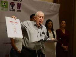 El enlace de la alianza Morena, PT, PVEM, Futuro y Hagamos hizo un llamado al Tribual Electoral del Estado para que se resuelvan los juicios de inmediato. CORTESÍA.