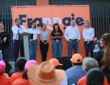 Frangie y Mónica Magaña hicieron un llamado para mantener a Zapopan como una ciudad de primera y no de cuarta con el fin de no permitir la entrada de la llamada “4T”. ESPECIAL/Juan José Frangie.