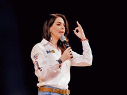 En su reunión con alumnos de periodismo, Laura Haro también habló sobre sus proyectos para el río Santiago y la igualdad de derechos. ESPECIAL