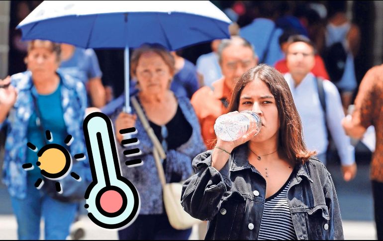 Tanto en Jalisco, como en el occidente de México, se sitúa un sistema anticiclónico favoreciendo cielo despejado, que a su vez, genera un aumento en las temperaturas y en la radiación ultravioleta. SUN / ARCHIVO