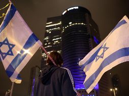 Banderas de Israel, en una imagen de archivo. AFP