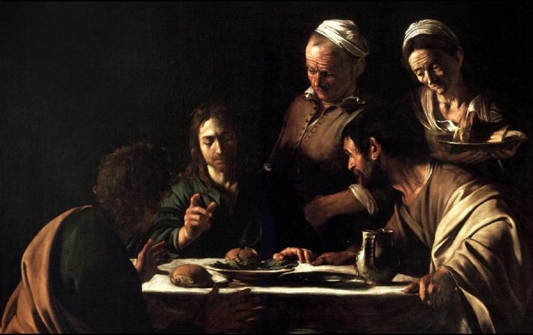 «Está escrito que el Mesías tenía que padecer y había de resucitar de entre los muertos al tercer día, y que en su nombre se había de predicar a todas las naciones, comenzando por Jerusalén» ESPECIAL/«Los discípulos de Emaús» de Caravaggio