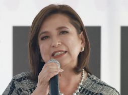 La aspirante a la Presidencia ratificó que los ciudadanos mexicanos se jugarán la unidad contra la división el próximo 2 de junio. EFE/l. Torres