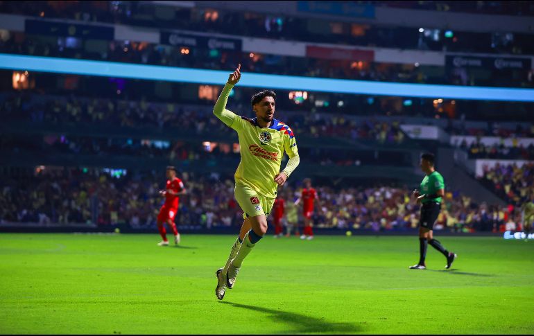 Diego Valdés hizo un doblete y llegó a 99 goles con la camiseta del América, los mismos que el mítico Carlos Reinoso. IMAGO7/E. Sánchez