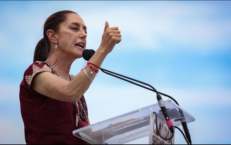 La representante de la coalición ratificó su compromiso con el estado de Sonora. SUN/D. Simón