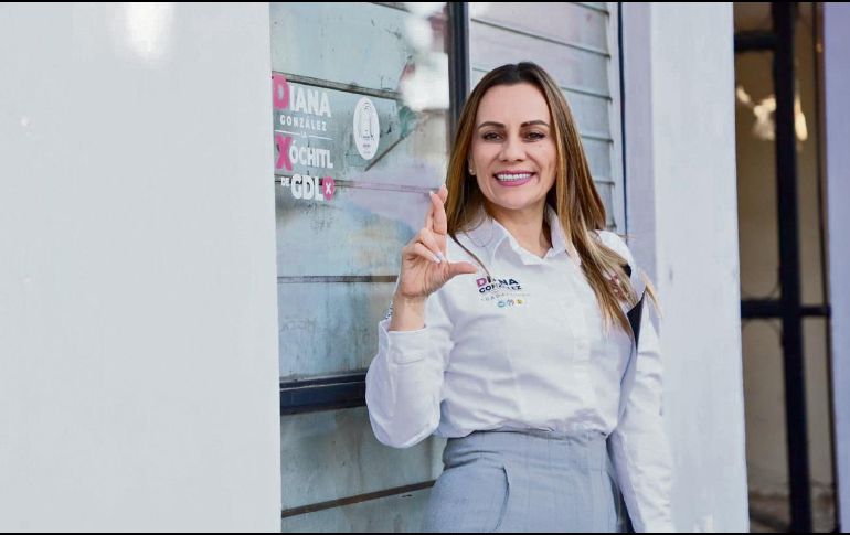 La aspirante de la coalición “Fuerza y Corazón por Jalisco” señaló que también trabajará para mejorar las calles de la ciudad. ESPECIAL