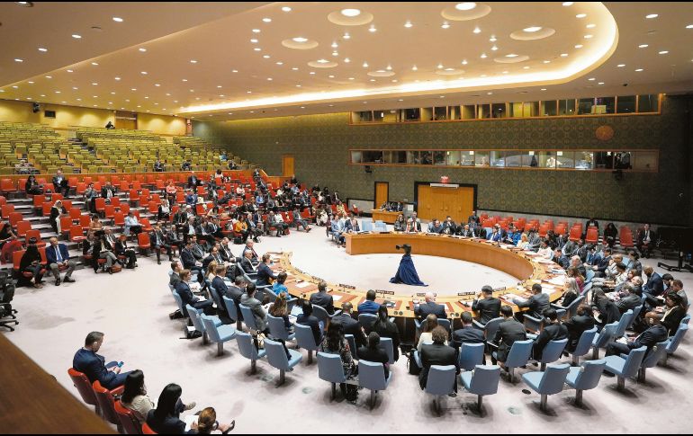 El Consejo de Seguridad de las Naciones Unidas se reúnen para una reunión de emergencia. EFE
