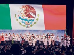 Los funcionarios participaron en el Tianguis Turístico 2024. EL UNIVERSAL