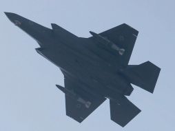 Aviones de combate israelíes F35 después de que Irán lanzara drones contra el país. EFE