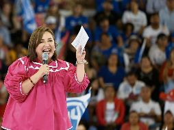 La aspirante presidencial reiteró que buscará apoyar al campo del país de ganar la Presidencia y se comprometió con el sector en el Norte de México. EL UNIVERSAL