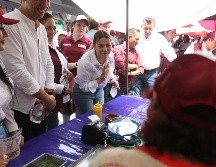 Claudia Delgadillo aseguró que visitará cada rincón de Jalisco, incluyendo los tianguis y mercados, donde se congregan comerciantes y familias. CORTESÍA.