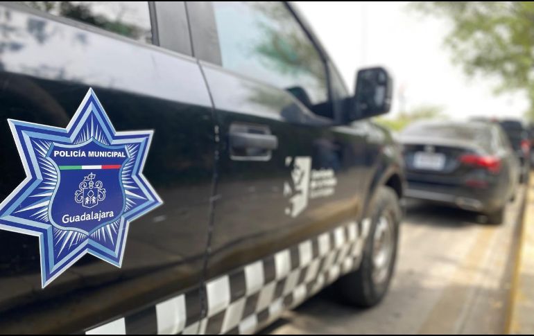 La agresión fue repelida por los agentes sin dejar lesionados el cual aparentaba una edad de entre 25 y 30 años. CORTESÍA / Comisaría de Guadalajara