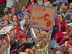 Cleveland fue uno de los 10 equipos que tuvieron tribunas llenas en cada uno de sus partidos. AFP/D. Kyle