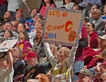 Cleveland fue uno de los 10 equipos que tuvieron tribunas llenas en cada uno de sus partidos. AFP/D. Kyle