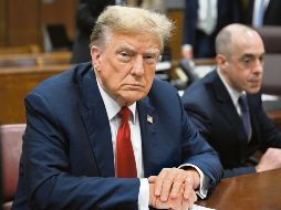 El ex presidente se presentó a la corte e insistió en que se trata de “una cacería de brujas”. EFE