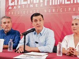 Martínez presentó su propuesta 