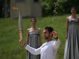 Hoy se encendió el fuego olímpico en Grecia, y en París 2024 se promete elevar el espectáculo respecto a lo que se vivió en Tokio 2020. AFP / A. Messinis