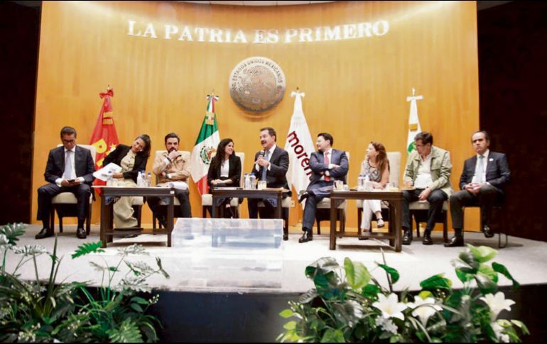 Morena y aliados sostuvieron una reunión privada con los titulares de diferentes dependencias para preparar el terreno. ESPECIAL