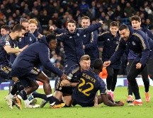 El Real Madrid se metió en las semifinales de la Liga de Campeones, donde se medirá al Bayern de Múnich. EFE/ A. VAUGHAN.