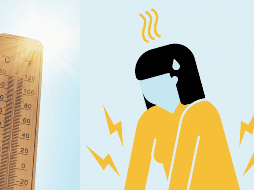 El estrés térmico impacta en el sistema nervioso y puede tener repercusiones en el estado de ánimo y en el desempeño laboral. ESPECIAL/CANVA