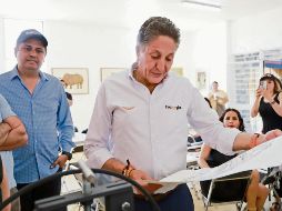 Después de renovar otras zonas del mercado, Frangie se comprometió a terminar el remozamiento de esta zona comercial. ESPECIAL