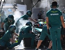Lance Stroll, de Aston Martin, recorrió el Circuito Internacional de Shanghái en 1:36.302. AFP/G. Baker
