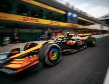 Lando Norris. La primera Carrera Sprint de la temporada se realizará este viernes a las 21:00 horas. EFE/A. Plavevski