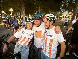 Cientos de ciclistas se unieron a la rodada. ESPECIAL