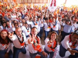 Pablo Lemus, continuó su gira por el interior del Estado en busca de obtener el triunfo el próximo 02 de junio en las urnas. ESPECIAL