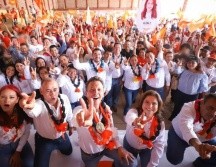 Pablo Lemus, continuó su gira por el interior del Estado en busca de obtener el triunfo el próximo 02 de junio en las urnas. ESPECIAL
