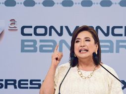 La aspirante presidencial manifestó su intención de respetar la Constitución de ganar las elecciones. EFE