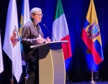 En la conferencia de clausura del CIAM 2024, Sánchez Mendiola, compartió que al conocimiento básico de la biología, ahora también se agregan dos componentes más “el aprendizaje profundo” y la “empatía y la conección”. EL INFORMADOR/J. Padilla.