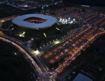 El altercado ocasionó una intensa movilización policiaca y tráfico pesado en las vialidades aledañas al estadio AKRON. EL INFORMADOR/Archivo