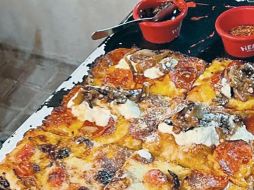 La Pizzería de barrio tomó nueva popularidad a través de las recomendaciones por redes sociales. ESPECIAL