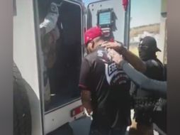 “El Iker” fue trasladado a la Femdo en la Ciudad de México. TWITTER / @J_Fdz_Menendez