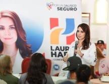 Haro desmintió la información presentada en una nota periodística en anteriores días donde se señala que ha gastado 17 millones de pesos en su campaña, colocándola como “la candidata que más ha gastado en lo que va de la contienda”. CORTESÍA