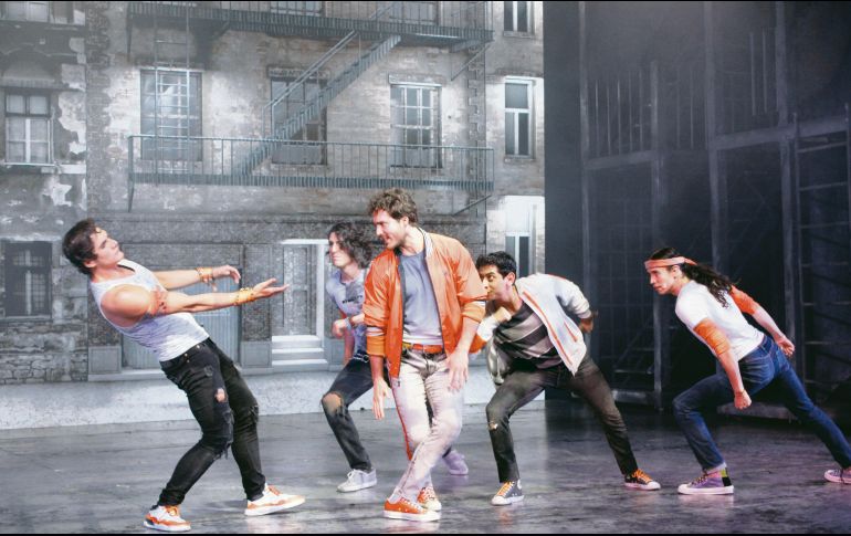 Las coreografías relatan el conflicto de las dos pandillas dominantes en el Nueva York de esa época. CORTESÍA