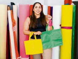 Empresa fabricante de bolsas ecológicas reutilizables, dirigida por Susana Ramírez Mayoral. ESPECIAL