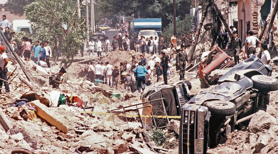 Los habitantes de la Calle Gante estuvieron entre los más afectados por las explosiones del 22 de abril de 1992. EL INFORMADOR