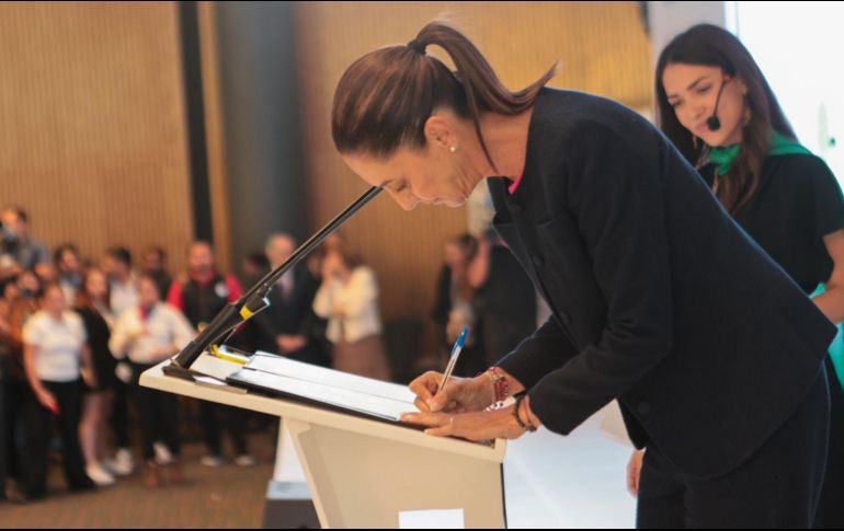 La candidata refirió, que la primera infancia no es el futuro de México si no el presente. ESPECIAL