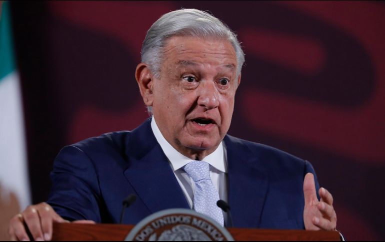 López Obrador señala que se llevará a cabo en Valle de Bravo, del 10 al 17 de agosto de 2024. EFE/M. Guzmán