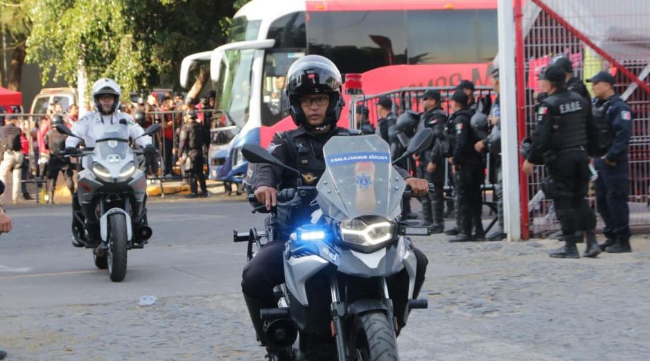 La preocupación de las autoridades radica luego de los hechos violentos que se suscitaron apenas el fin de semana. ESPECIAL/ Policía de Guadalajara