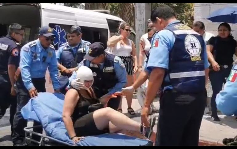 A pesar de la lesión, la turista se encuentra estable. ESPECIAL