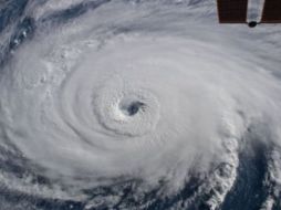 Imagen capturada por la NASA del peligroso Huracán Florence en 2028. TWITTER / @Space_Station